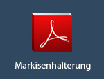 Markisenhalterung